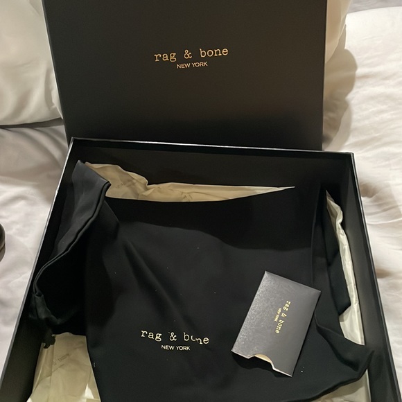 NWT - rag and bone Newburyport black boots (size 10) - Picture 2 of 6